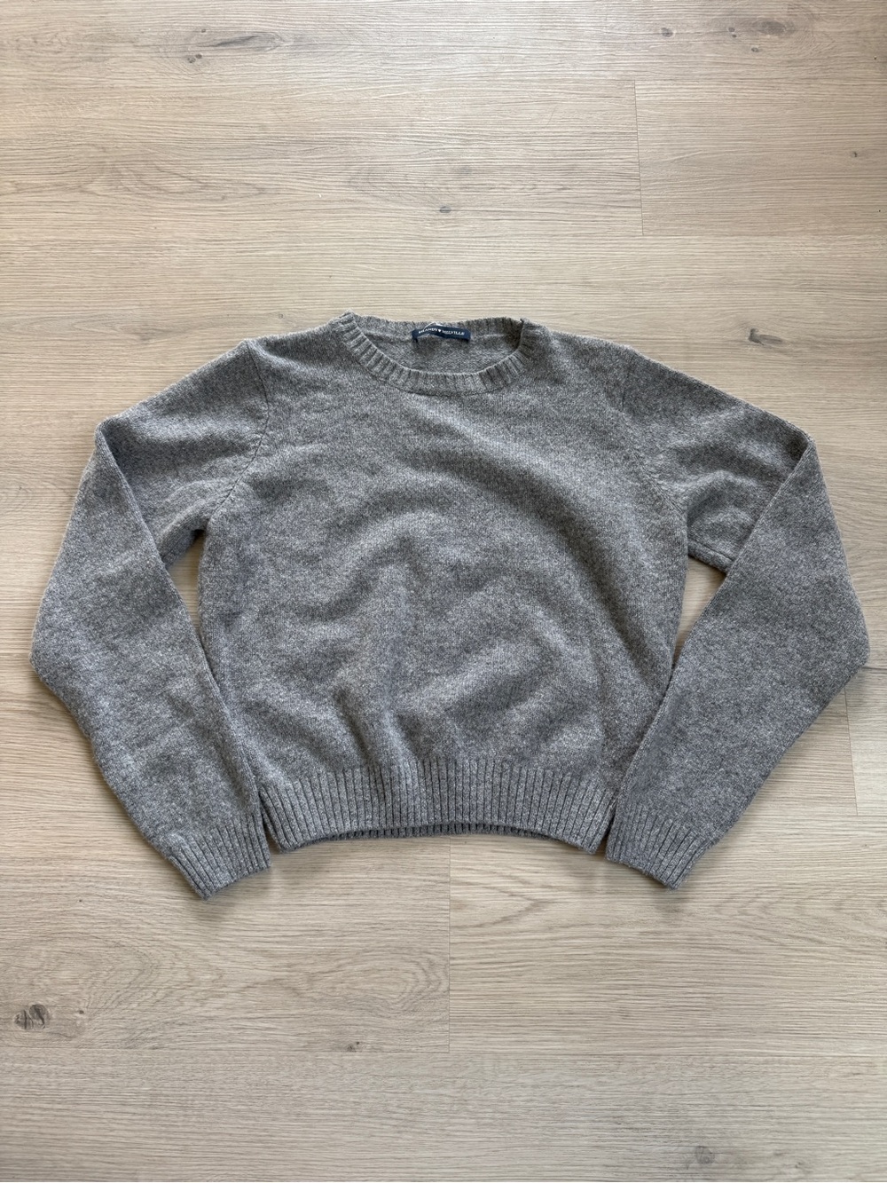 Cozy Brandy Melville Wool Crewneck Women’s Sweater - Gray
